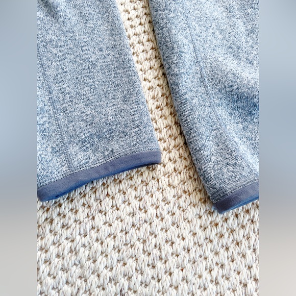 Patagonia Light Gray Fleece Pullover Quarter Zip Fleece – Women’s Medium - Picture 5 of 8